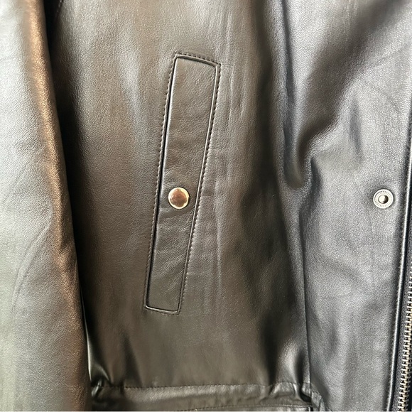 NWT Wilson Leather Faux Fur Jacket - Picture 4 of 6